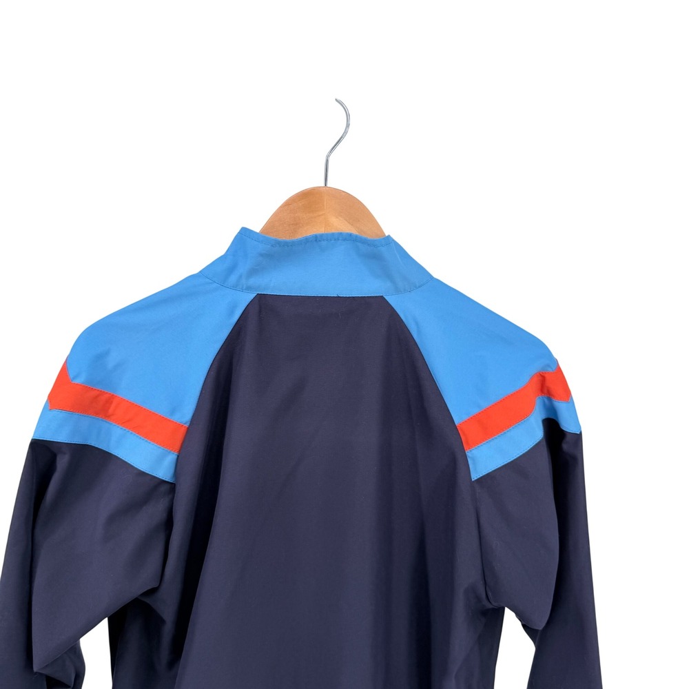 Puma Women's Blue Orange Zip Front Windbreaker Jacket Soccer Size M - Picture 9 of 12